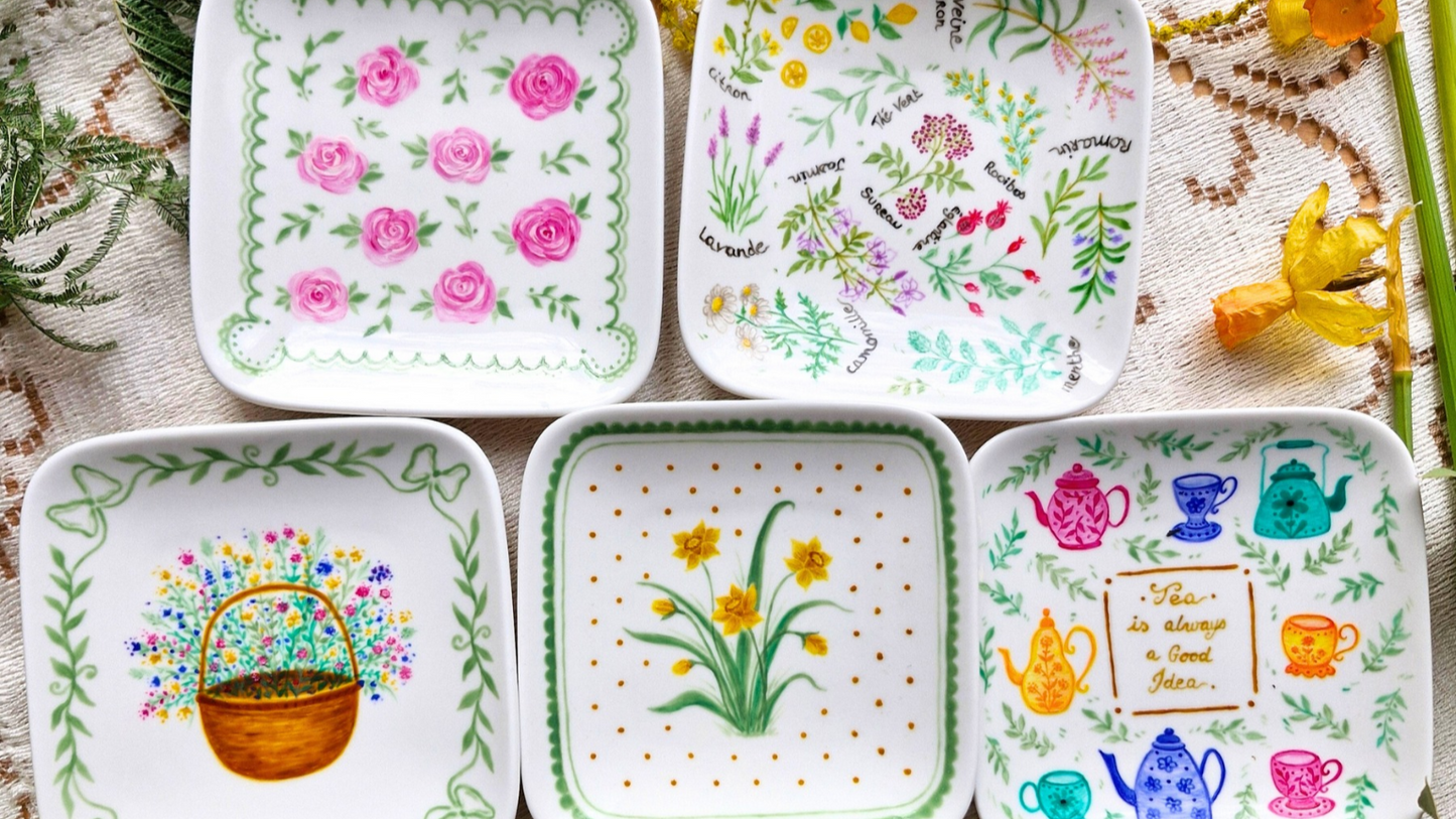 Coupelle Tea Time NARCISSES