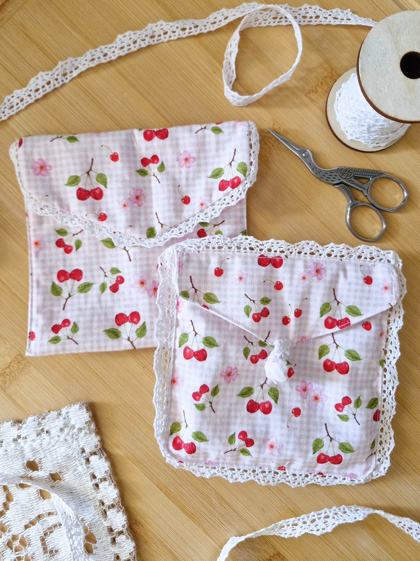 Tissu CHERRY & BLOSSOM