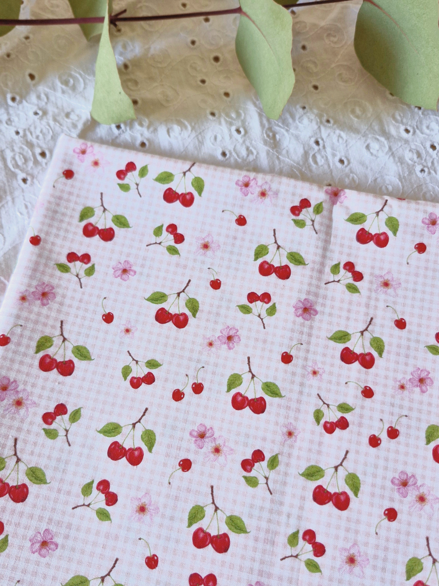 Tissu CHERRY & BLOSSOM