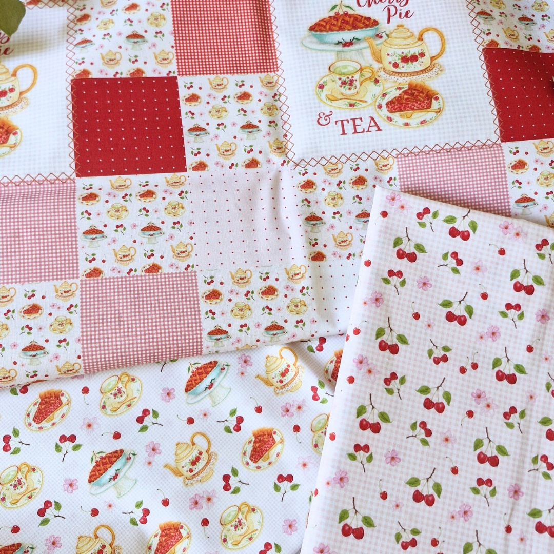 Tissu CHERRY PIE & TEA