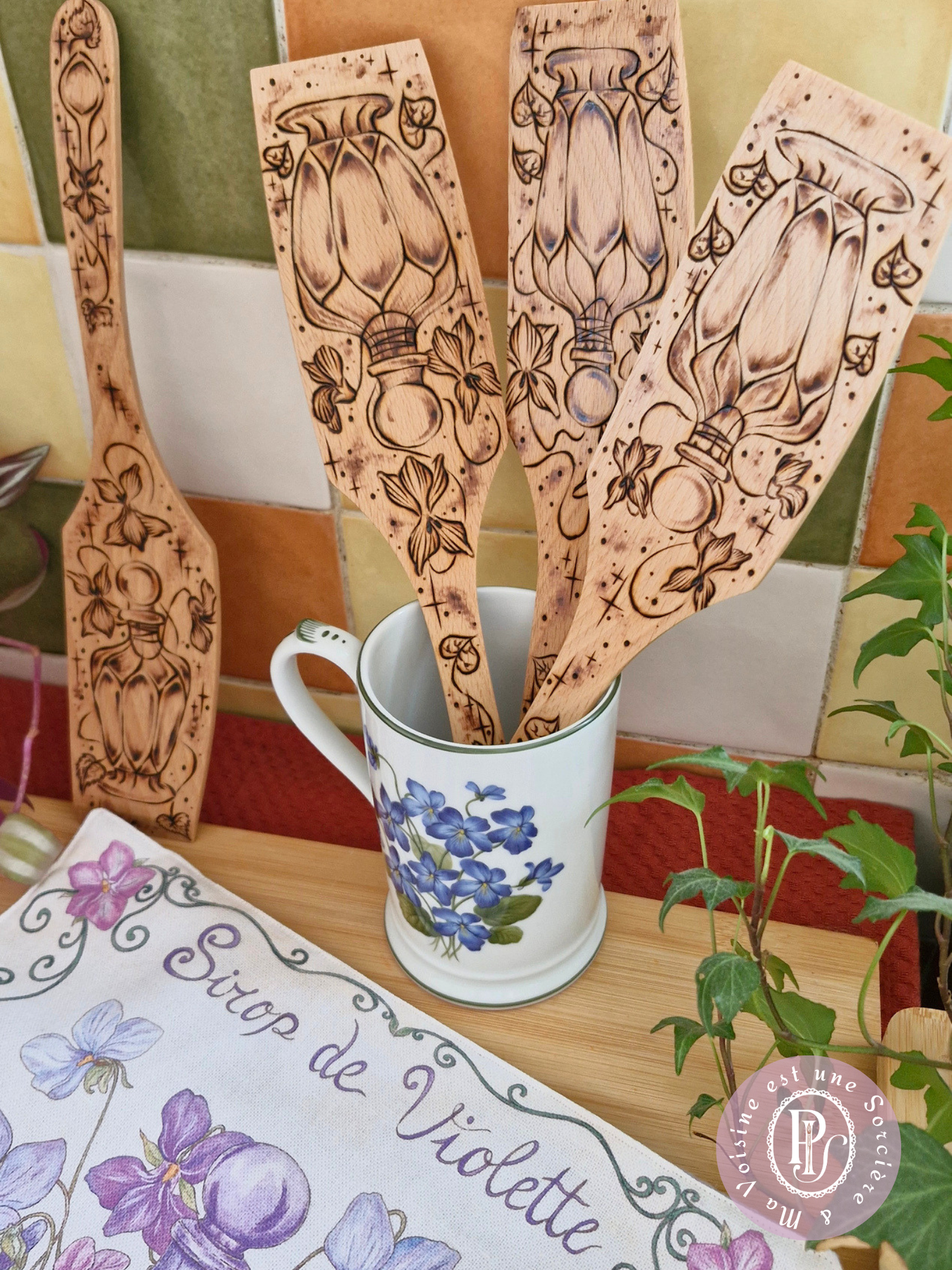 Spatule "Magie de Violette" SEULE