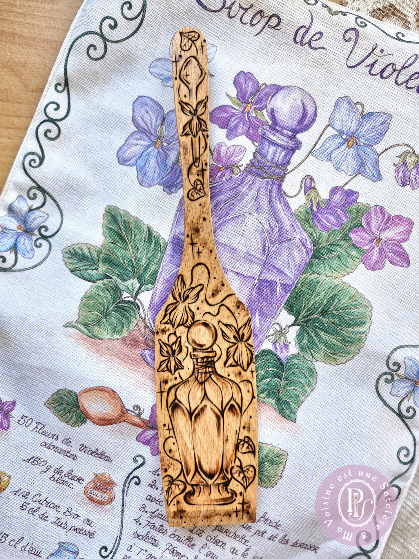 Duo Spatule & Torchon "Magie de Violette"