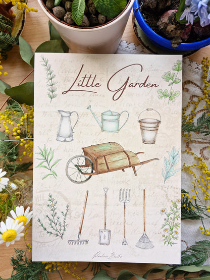 Affiche A4 "Little Garden" (The Gardener)