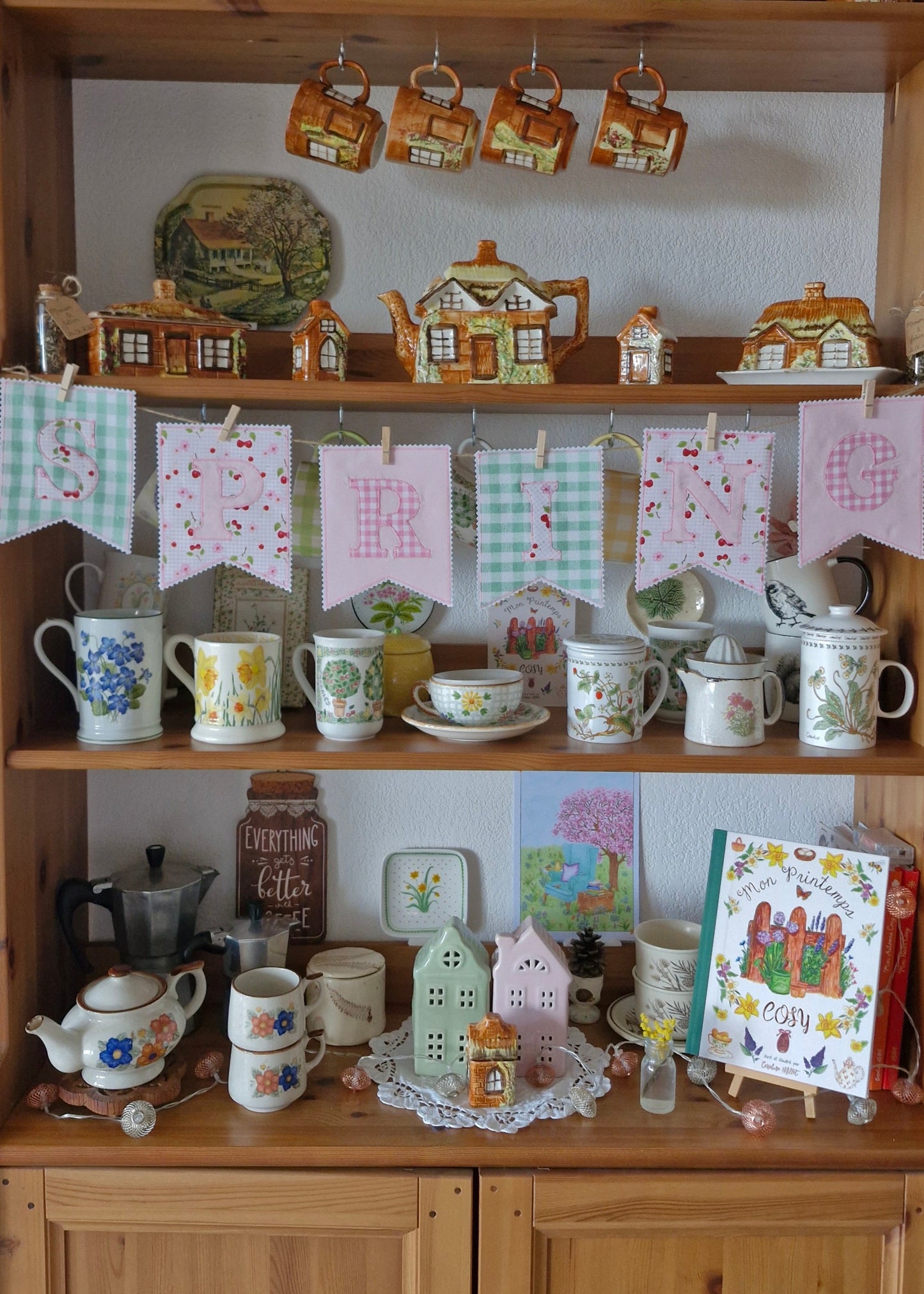 Guirlande en tissu "Spring"