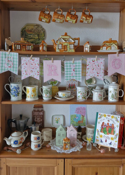 Guirlande en tissu "Spring"