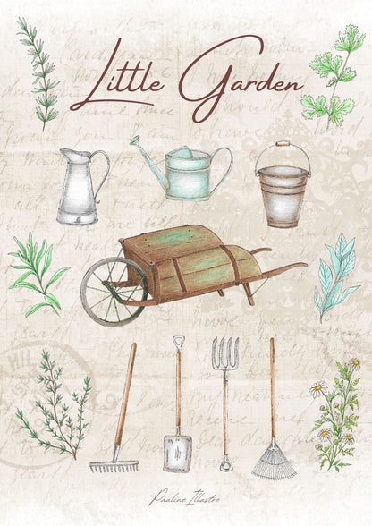 Affiche A4 "Little Garden" (The Gardener)