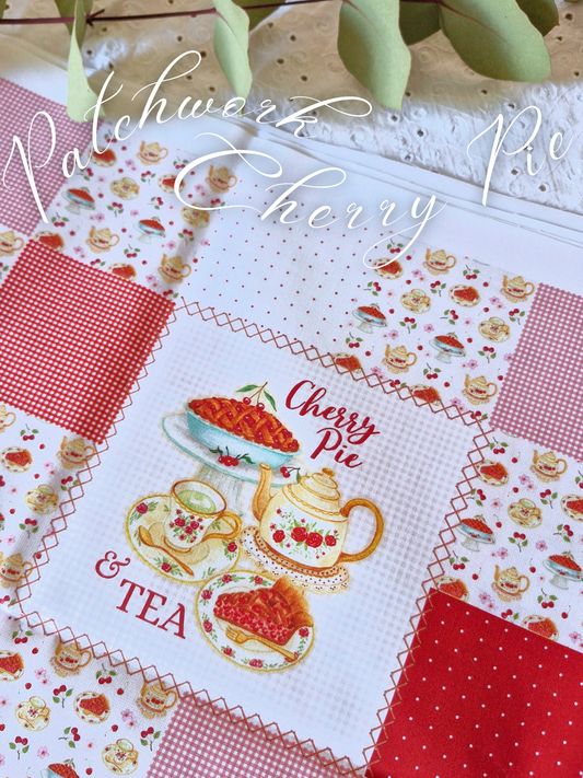 Tissu PATCHWORK CHERRY PIE & TEA