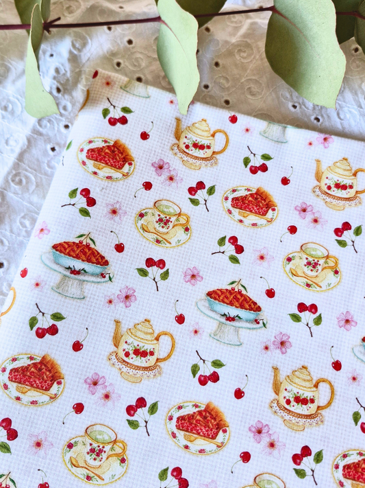 Tissu CHERRY PIE & TEA