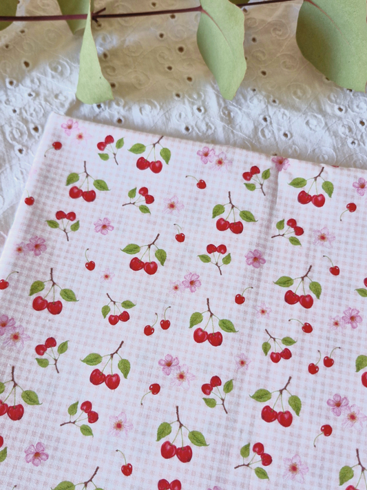 Tissu CHERRY & BLOSSOM