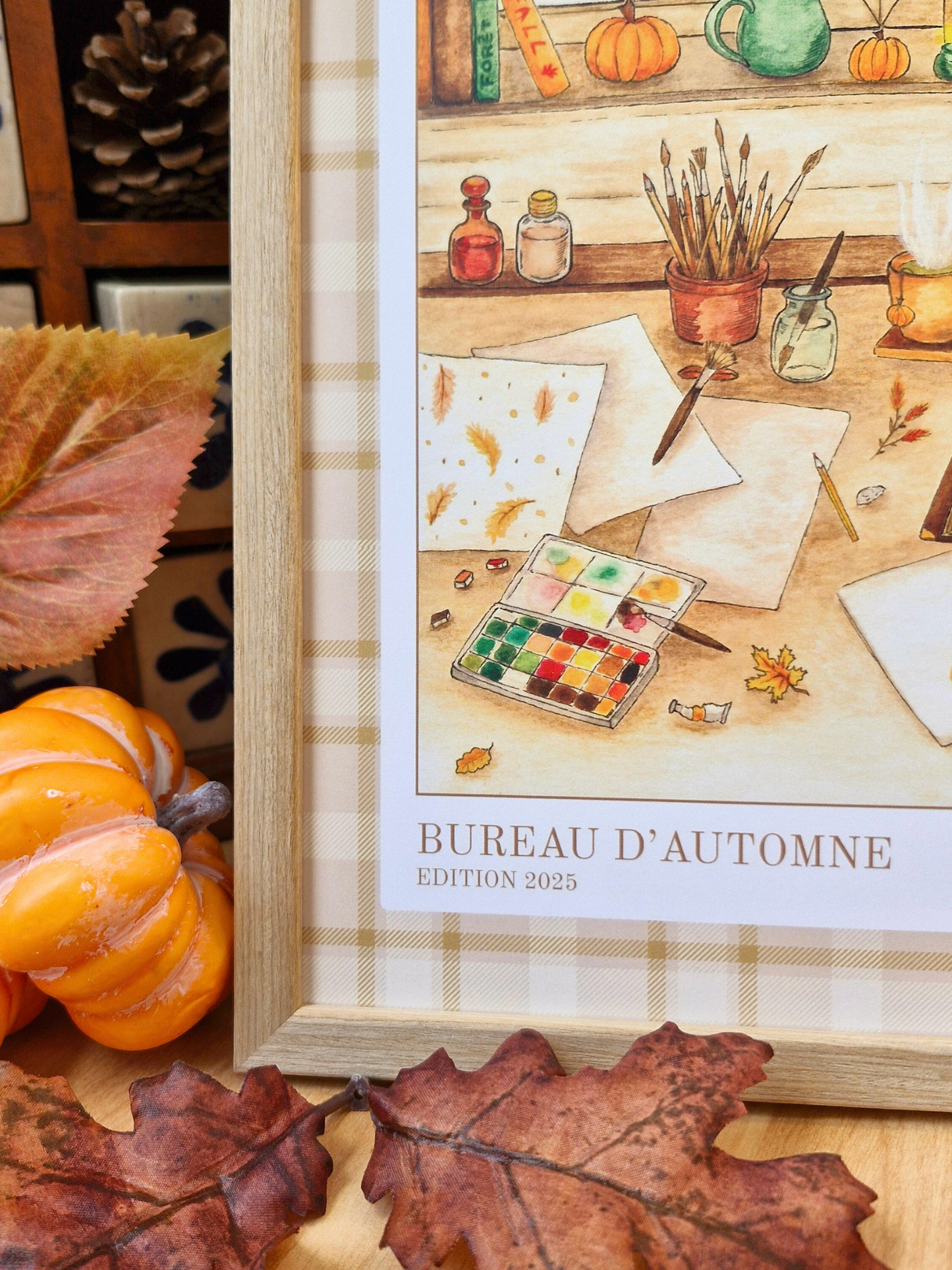 Affiche A4 "BUREAU D'AUTOMNE "