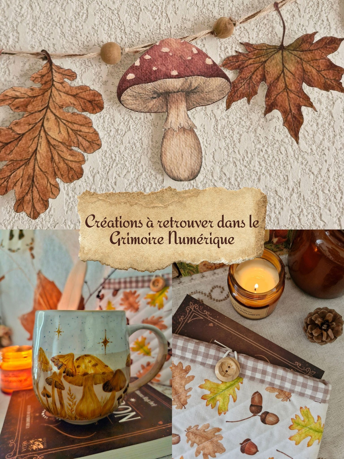 Grimoire Numérique "ESPRITS D'AUTOMNE"