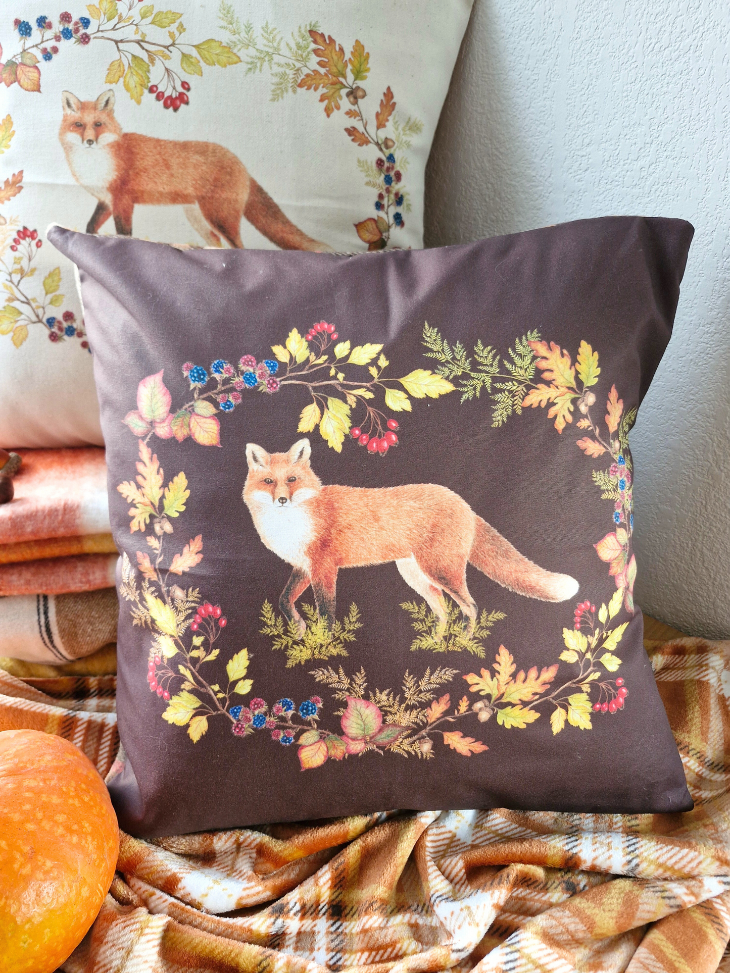 Housse de Coussin ~ RENARD ~