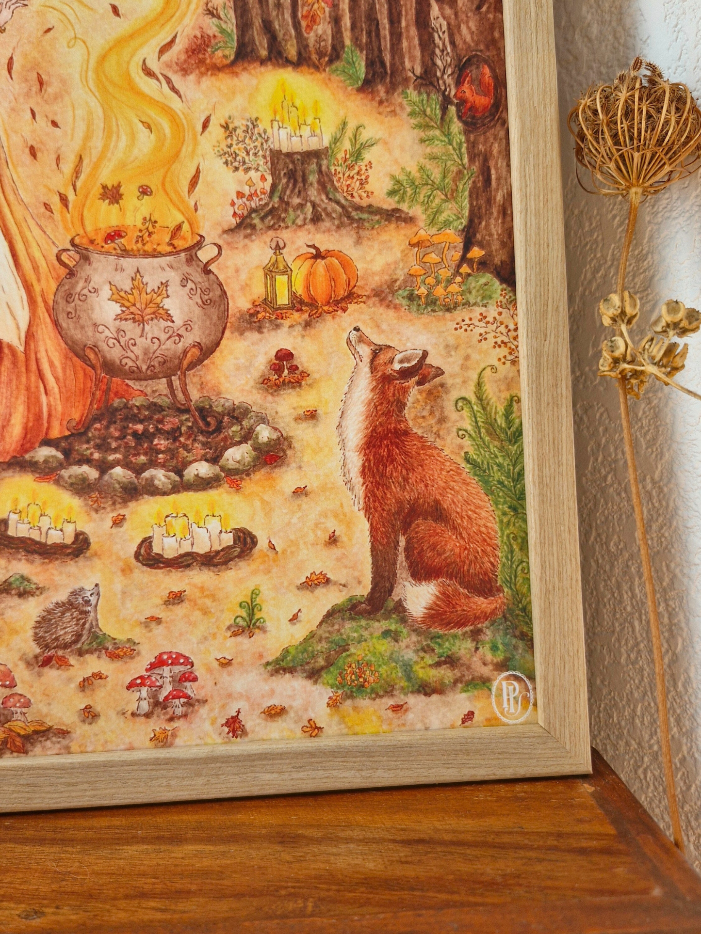 Affiche A4 " MAGIE D'AUTOMNE "