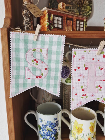 Guirlande en tissu "Spring"