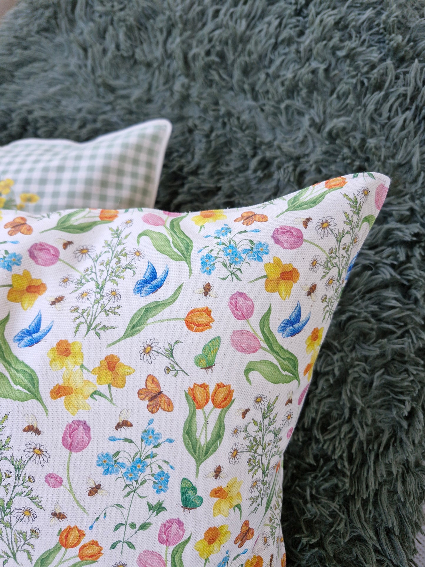 PRE-COMMANDE TISSU AU METRE "PRAIRIE FLEURIE"