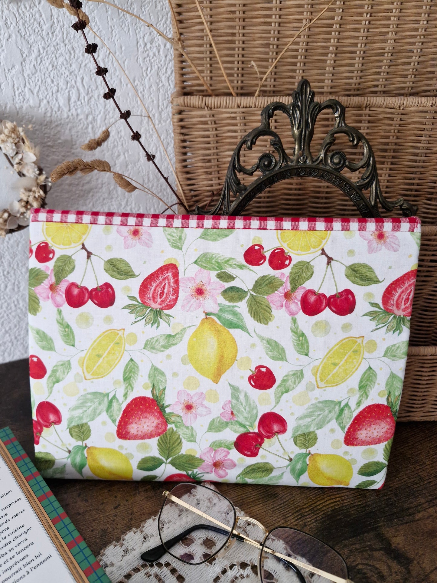 Pochette à livre ~ FRUITI VICHY