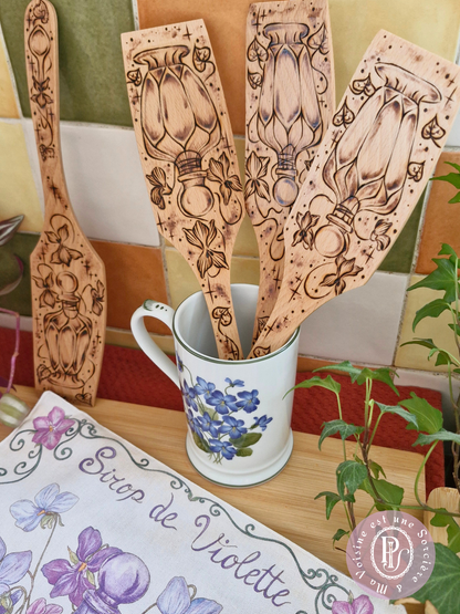 Duo Spatule & Torchon "Magie de Violette"