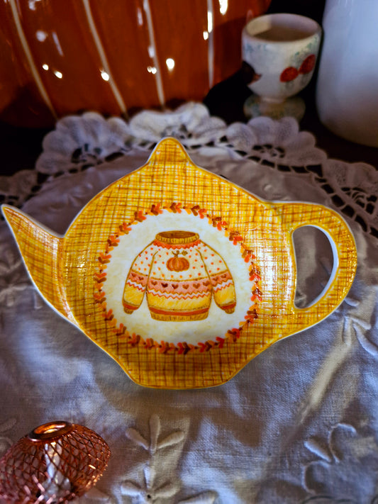 Coupelle Théière "Pull d'Automne"