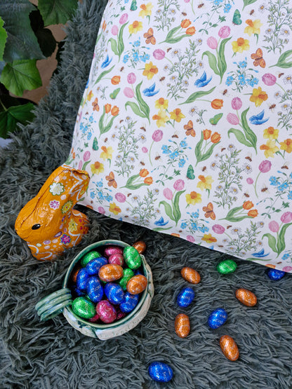 Housse de Coussin "Prairie Fleurie"