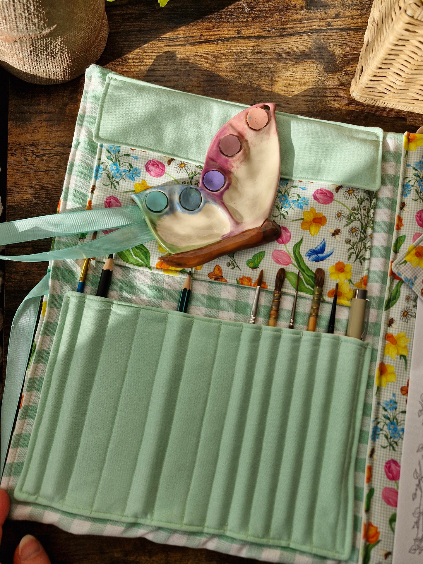 "Papillorna" ensemble pour amateurs d'aquarelle et de moments doux