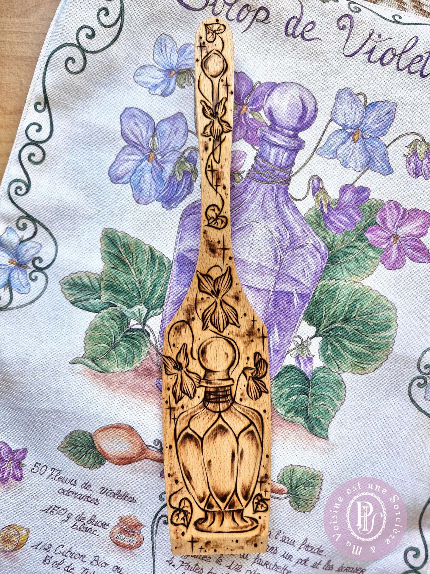 Duo Spatule & Torchon "Magie de Violette"