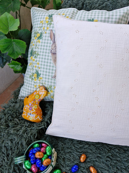 Housse de Coussin "Prairie Fleurie"