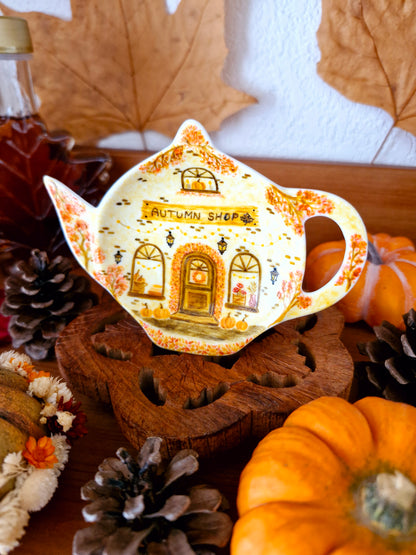 Coupelle Théière "Autumn Shop"