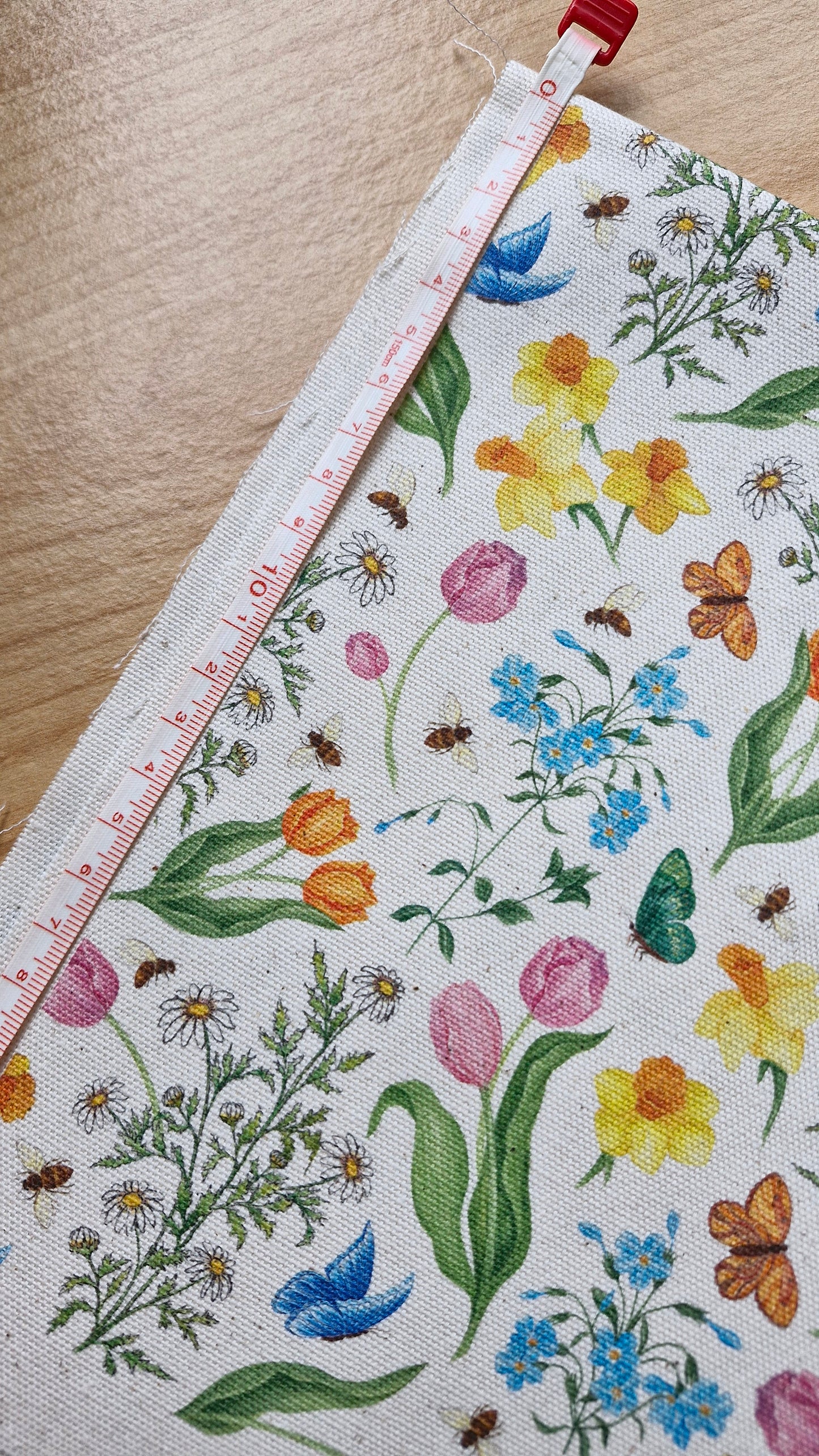 PRE-COMMANDE TISSU AU METRE "PRAIRIE FLEURIE"