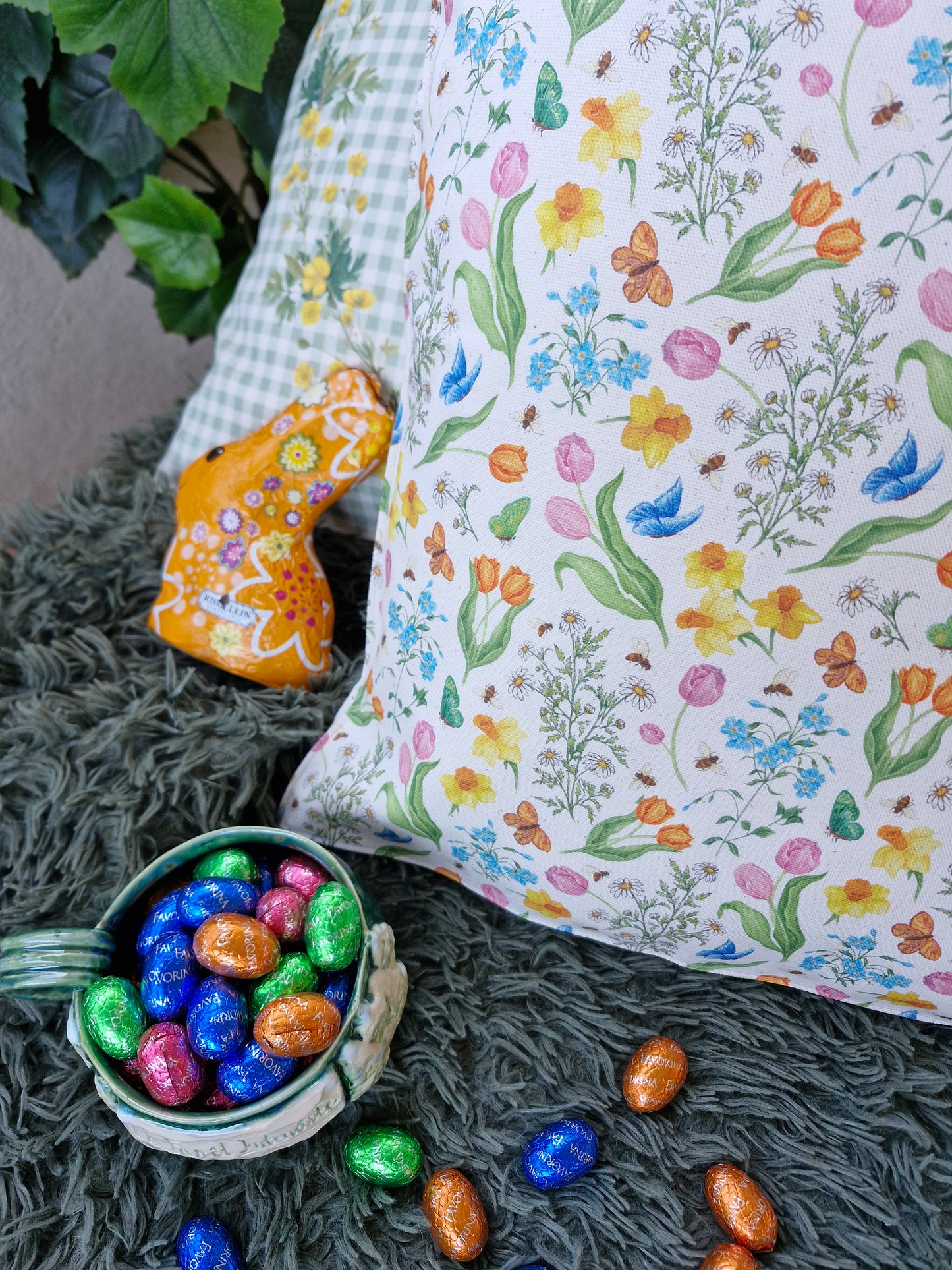 Housse de Coussin "Prairie Fleurie"