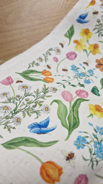 PRE-COMMANDE TISSU AU METRE "PRAIRIE FLEURIE"