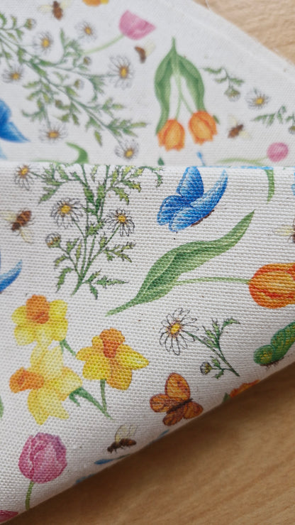 PRE-COMMANDE TISSU AU METRE "PRAIRIE FLEURIE"