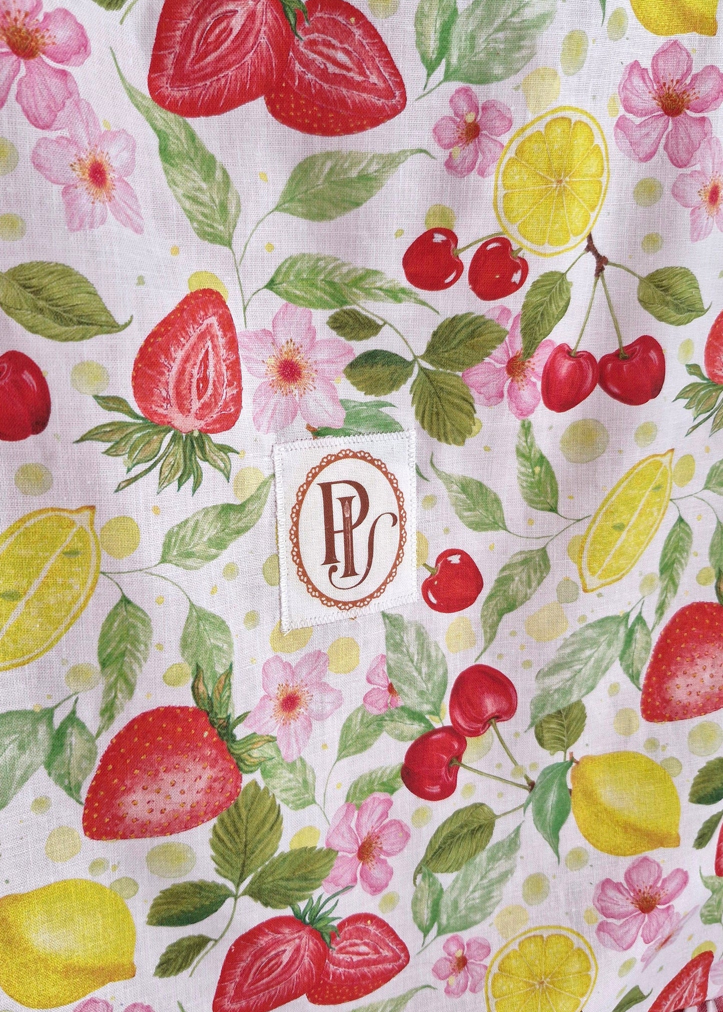 Sac FRUITI'FOU - vichy rouge