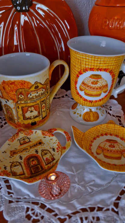 Coupelle Théière "Pull d'Automne"