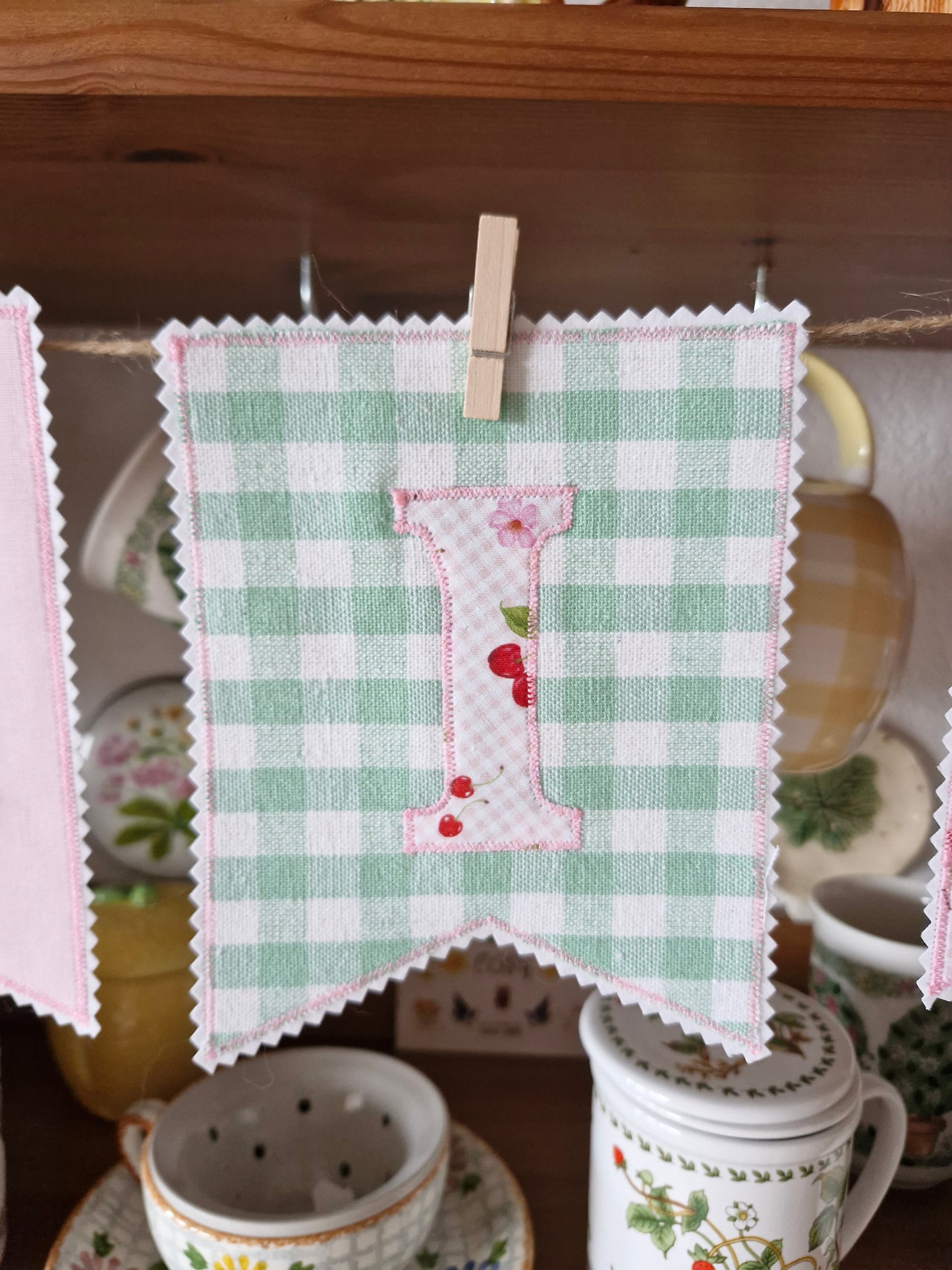 Guirlande en tissu "Spring"