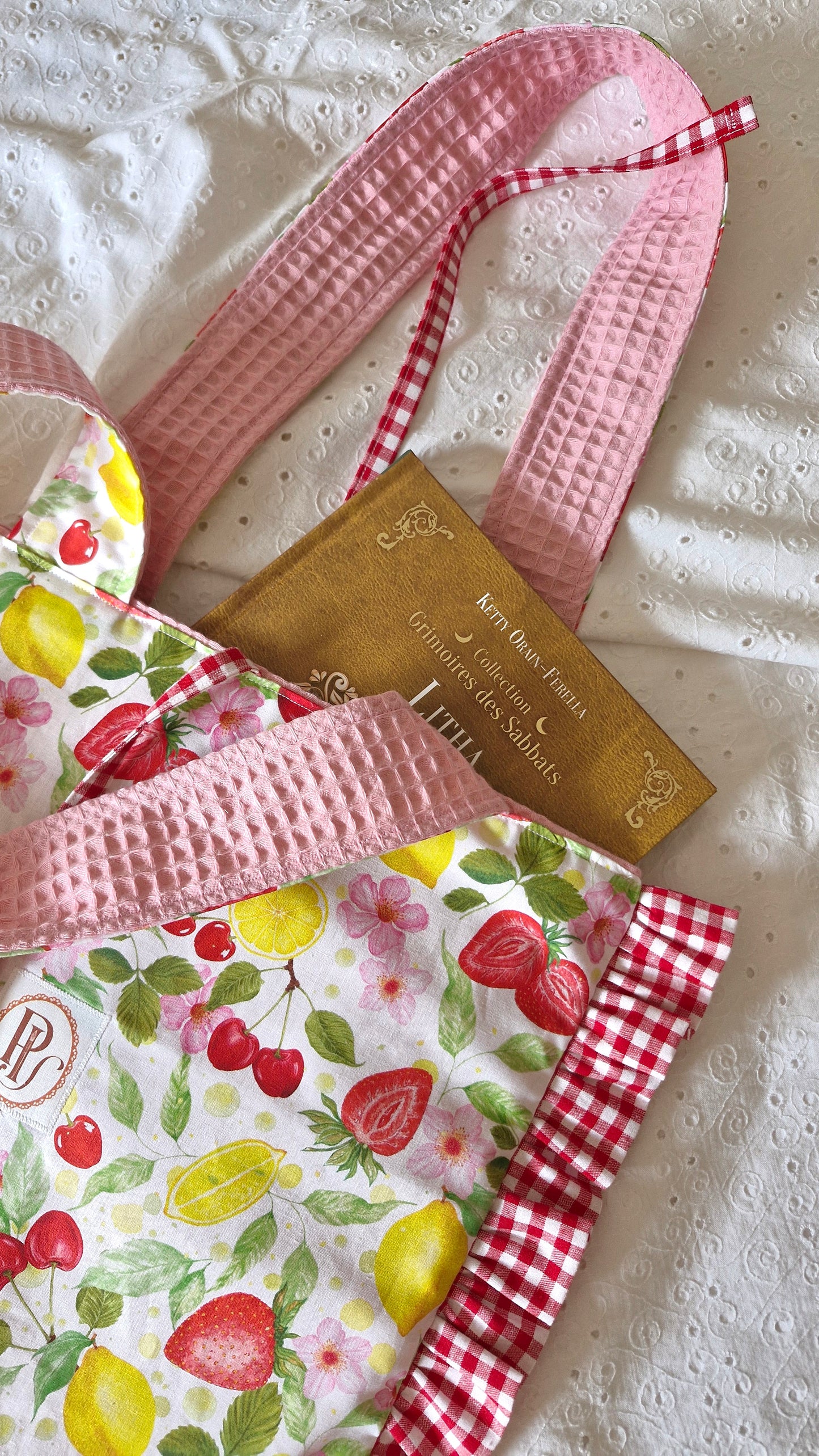 Sac FRUITI'FOU - vichy rouge