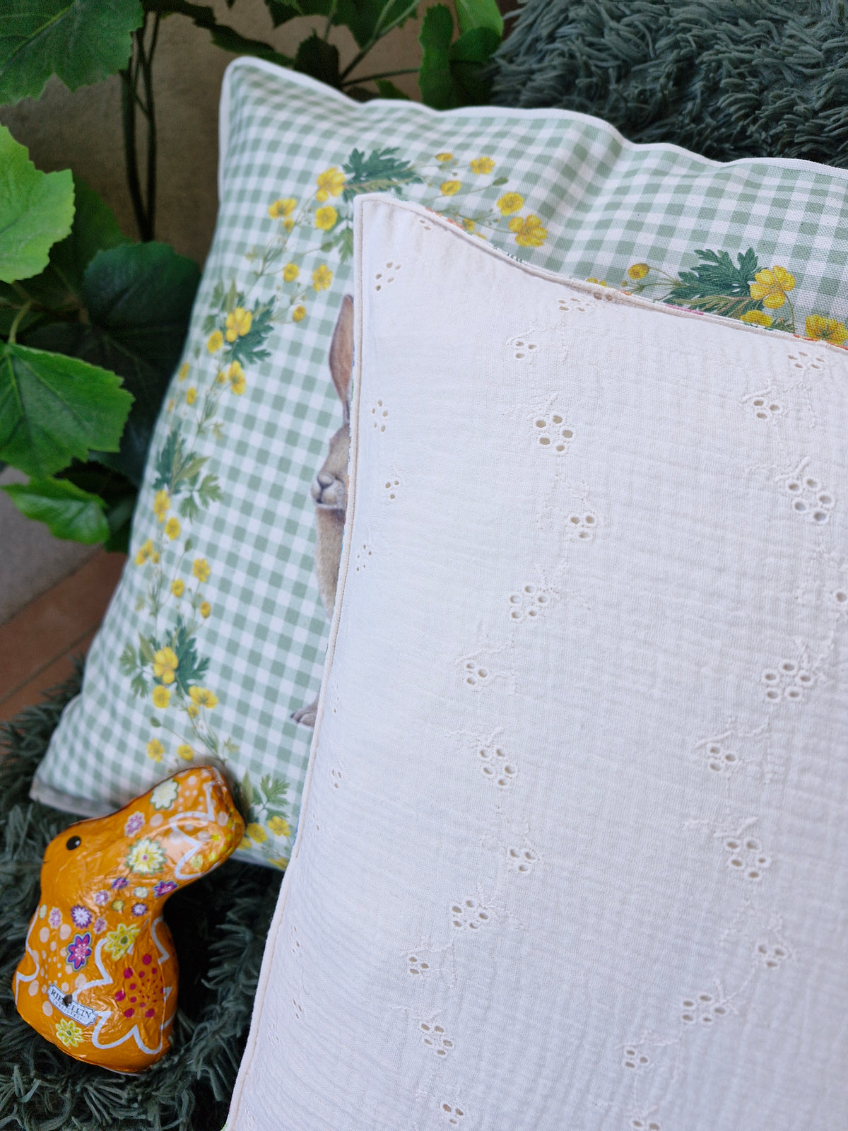 Housse de Coussin "Prairie Fleurie"