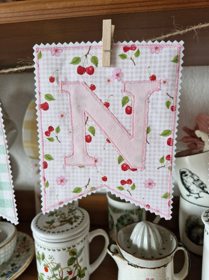 Guirlande en tissu "Spring"