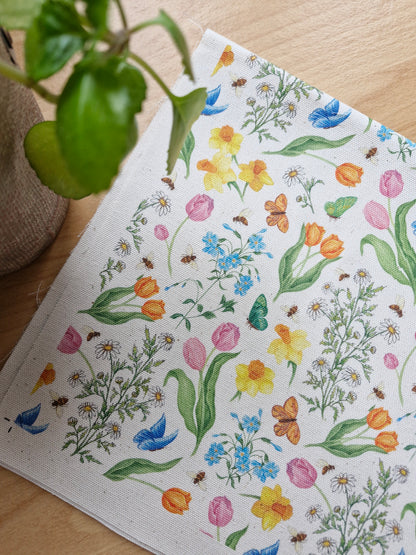 PRE-COMMANDE TISSU AU METRE "PRAIRIE FLEURIE"