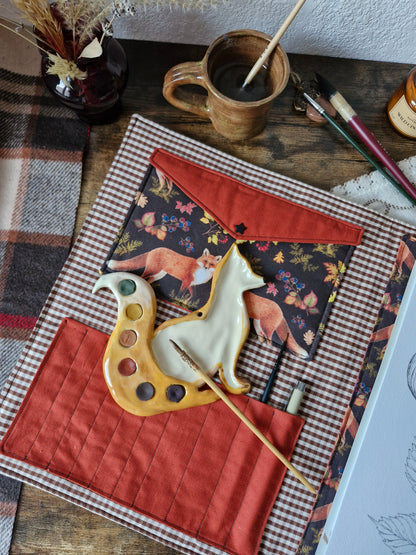 "FOREST FOX" ensemble pour amateurs d'aquarelle et de moments doux
