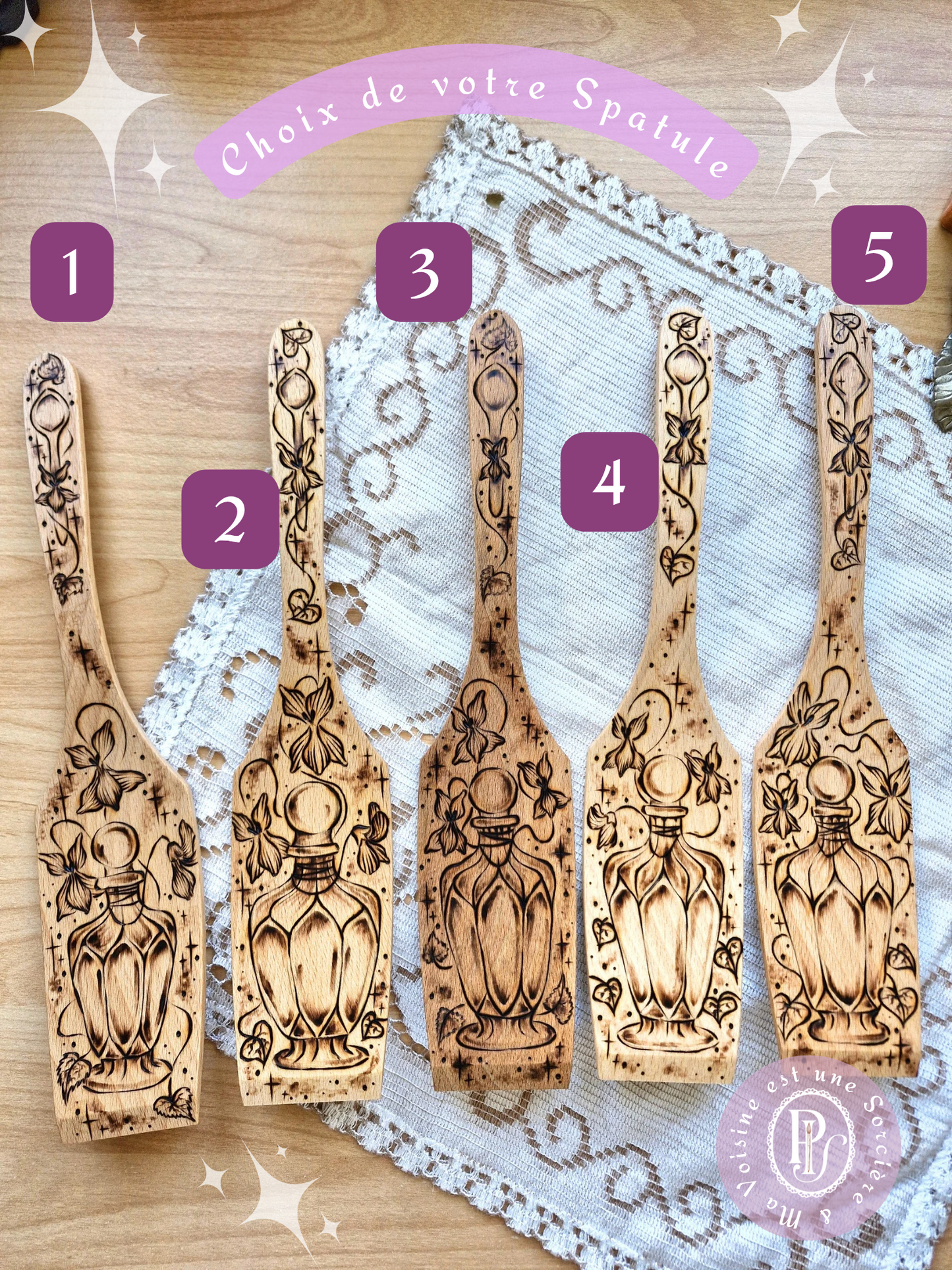 Duo Spatule & Torchon "Magie de Violette"