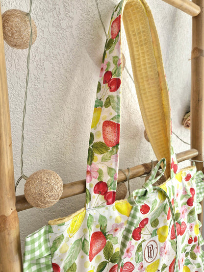 Sac FRUITI'FOU - vichy vert