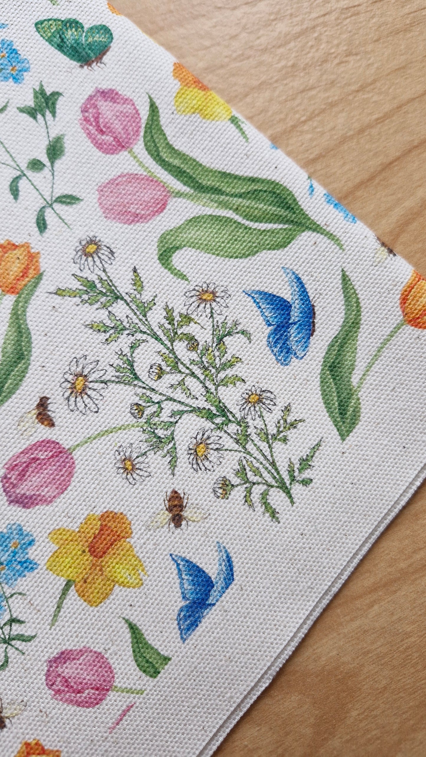 PRE-COMMANDE TISSU AU METRE "PRAIRIE FLEURIE"