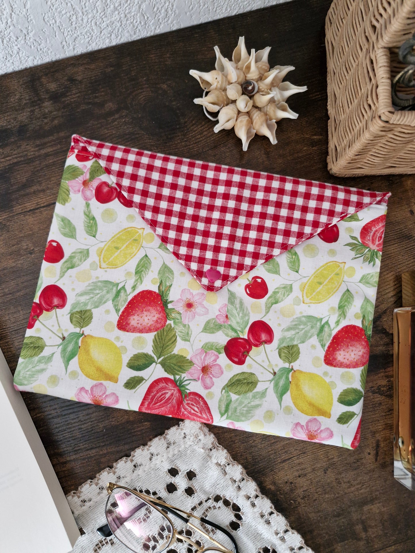 Pochette à livre ~ FRUITI VICHY