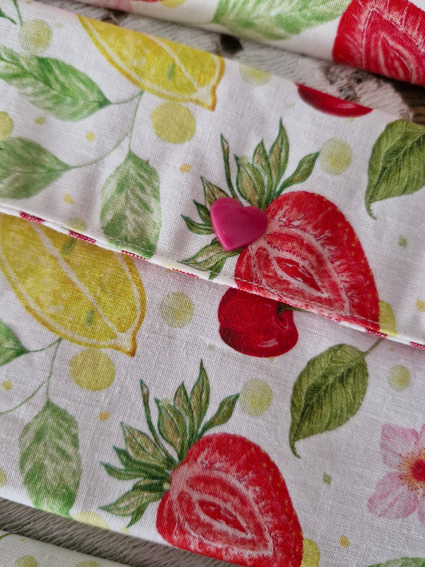 Étuis à Lunettes ~ Fruiti vichy Rouge