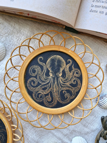 Petit Cadre Rotin ~ KRAKEN