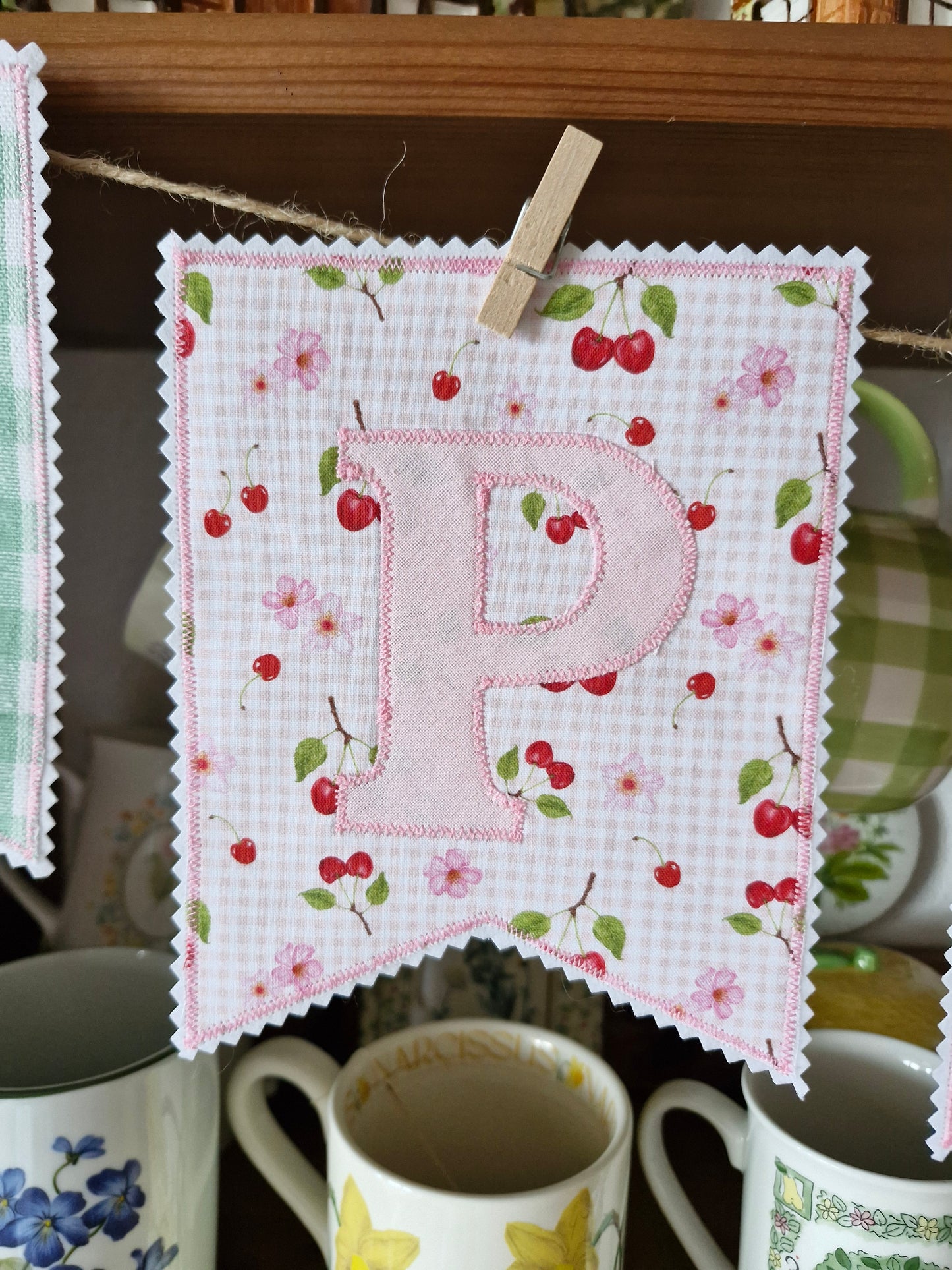 Guirlande en tissu "Spring"