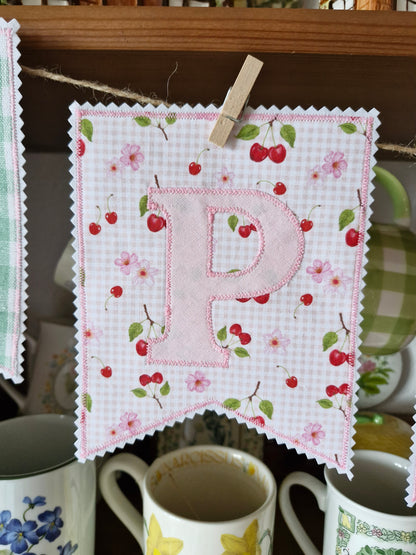 Guirlande en tissu "Spring"