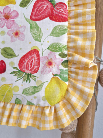 Sac FRUITI'FOU - vichy jaune