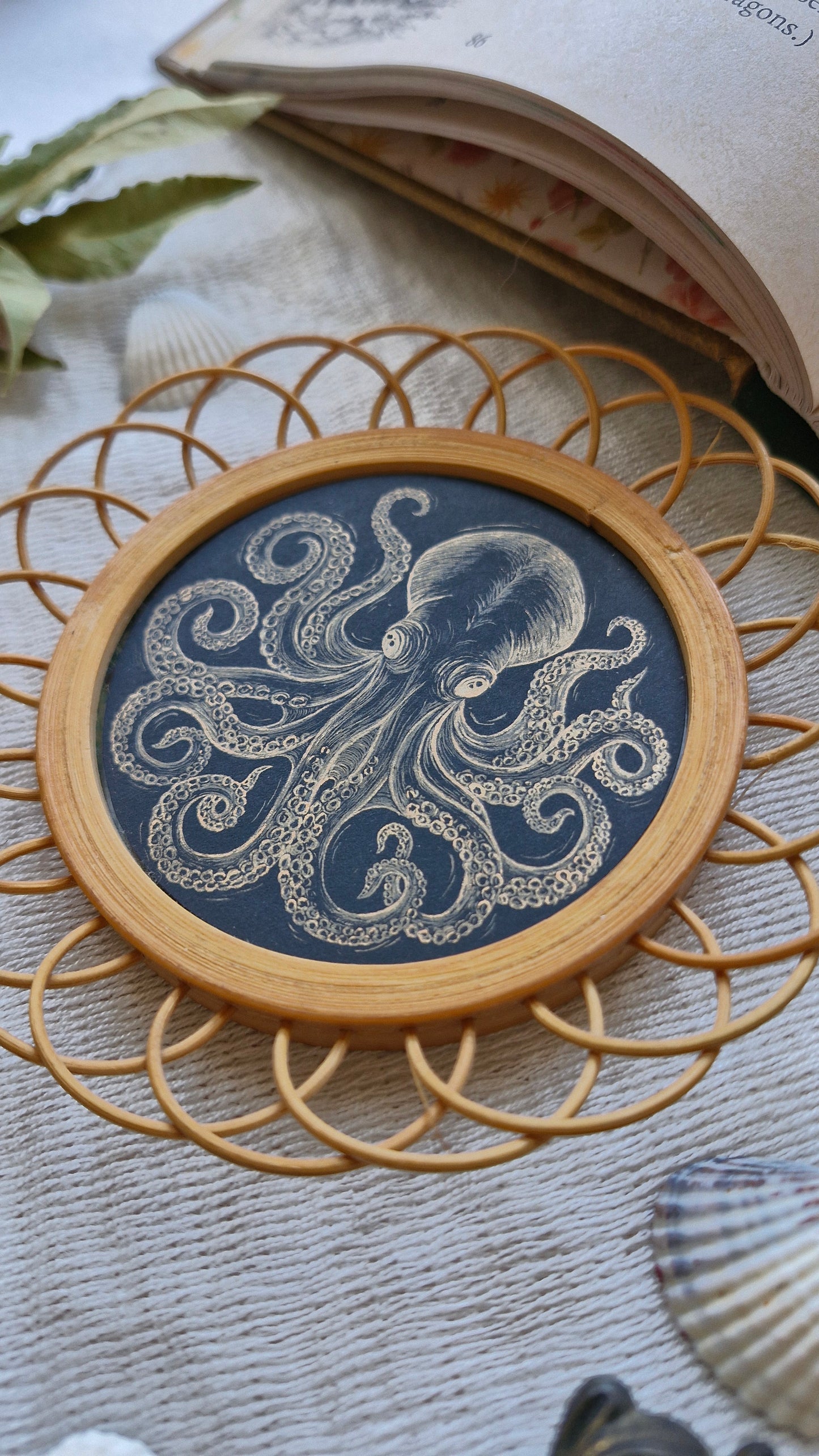Petit Cadre Rotin ~ KRAKEN