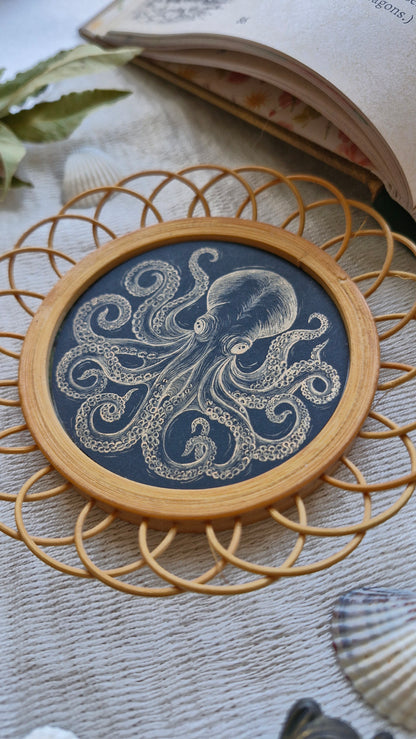 Petit Cadre Rotin ~ KRAKEN